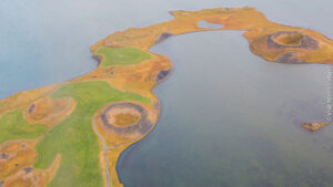 Skutustadagigar Pseudocraters Myvatn
