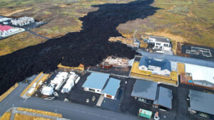 Lava in Grindavik excursion